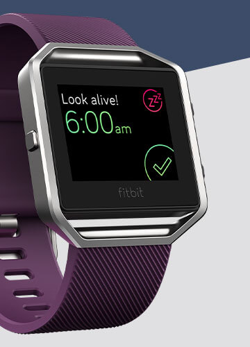 Fitbit Blaze in Plum