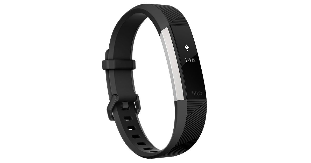 Fitbit Charge HR Heart Rate Fitness Activity Sleep Tracker Wristband Black Color